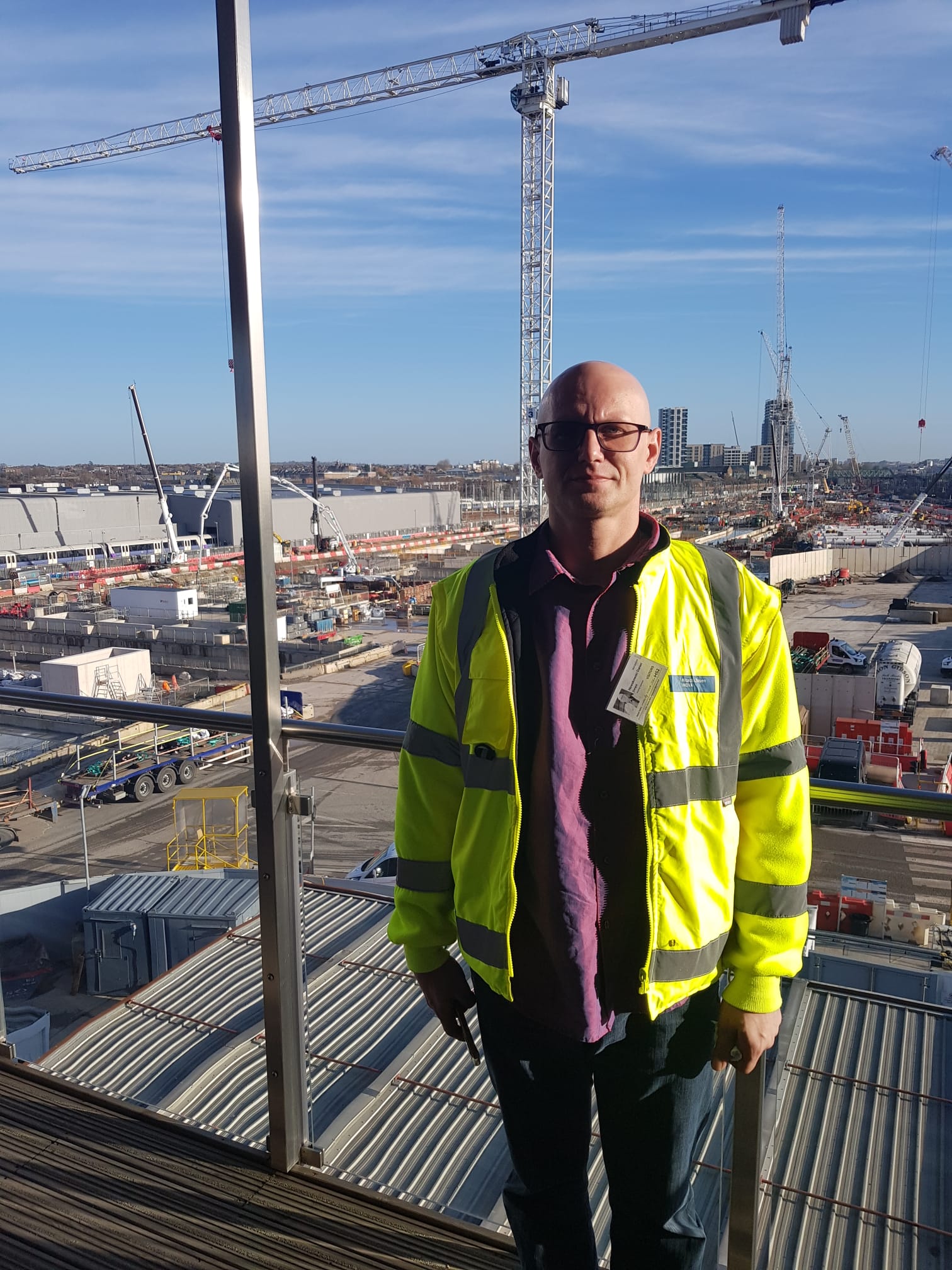 Daniel Nowakowski reviewing mobilisation plans